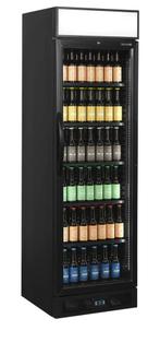 TEFCOLD CEV435CP BLACK – Zwarte Flessenkoeler met Verlichte, Nieuw in verpakking, Koelen en Vriezen