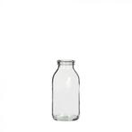 Glas vaas flesje voor schelpen 10, 4*4, 8cm., Ophalen of Verzenden, Nieuw