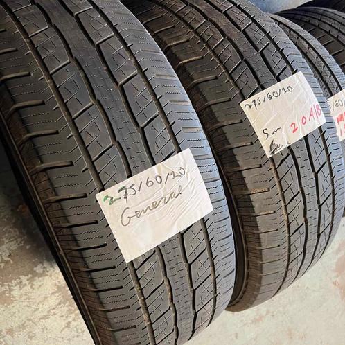 2 x General 275-60-20 4 Seizoenbanden 5mm, Auto-onderdelen, Banden en Velgen, 20 inch, All Season, 275 mm, Personenwagen, Gebruikt