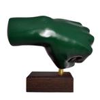 sculptuur, Grip on Time - 135 mm - Wenge - 2024