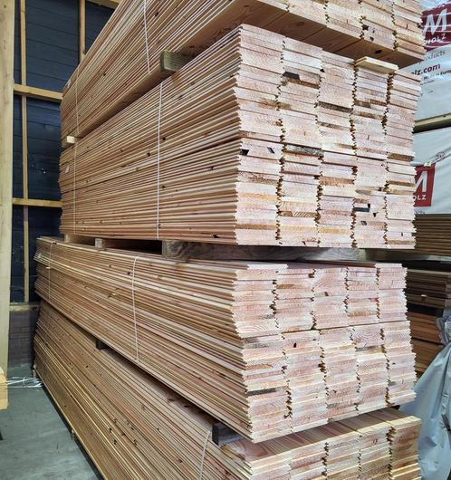 Douglas Vloerdelen18 x 175mm  B KEUS € 12,50 p/m2!!, Doe-het-zelf en Verbouw, Hout en Planken, Overige houtsoorten, 300 cm of meer