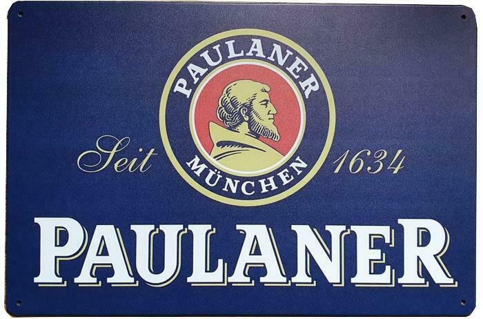 Paulaner reclamebord, Verzamelen, Merken en Reclamevoorwerpen, Nieuw, Verzenden