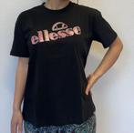 ellesse T-Shirt Logo Glitter (Zwart Roze) Maten: Small &..., Nieuw, Verzenden