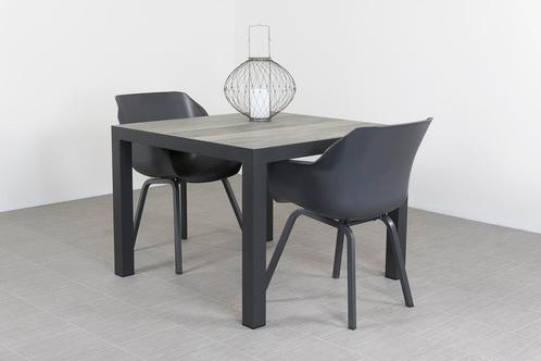 Sophie Element antraciet/Kings 100 cm. tuinset - 3-delig, Tuin en Terras, Tuinsets en Loungesets, Tuinset, Nieuw, Overige materialen