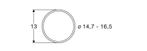 roco 40071 Traction tyres for DC locomotives.    For wheels, Overige merken, Gelijkstroom, Verzenden, Overige typen