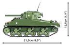 COBI 2570 Sherman M4A3 (Leger bouwsets, Modelbouwsets), Verzenden, Nieuw