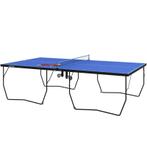 TRUUSK Opklapbare Tafeltennistafel, 8 Wielen, Stalen Frame M, Verzenden, Nieuw