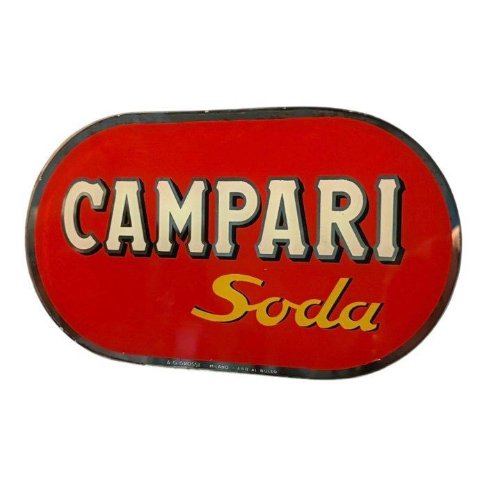 A. G. Grossi - CAMPARI Soda - Milano Abb Al Bollo -, Antiek en Kunst, Antiek | Wandborden en Tegels