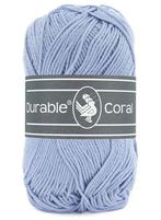 Durable Coral - 319 soft blue - Gemerceriseerd Katoen Gare, Hobby en Vrije tijd, Breien en Haken, Ophalen of Verzenden, Nieuw