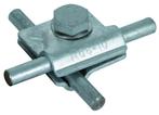 Dehn MV klem 8-10mm met zeskantbout en veerring - 390550 [2, Verzenden, Nieuw, Overige typen