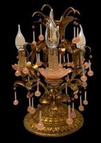 Tafellamp - - Lamp met Murano-glas in stijl, met drie, Antiek en Kunst