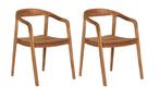 2dekans | House Nordic Eetkamerstoel Otero - Teak - Naturel, Huis en Inrichting, Stoelen, Ophalen of Verzenden, Zo goed als nieuw
