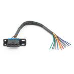 16-pins OBD2 Poort (Vrouwelijk) met 16 Open Eindkabels (30 c, Auto diversen, Autogereedschap, Verzenden, Nieuw