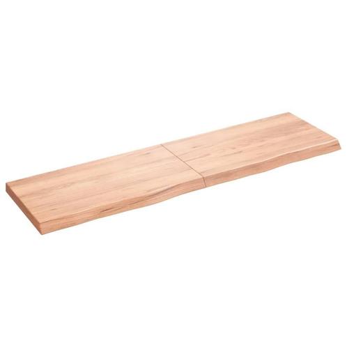 Lichtbruin Eiken Wandschap 180cm - tweedekansje - OP=OP, Huis en Inrichting, Woonaccessoires | Wandplanken en Boekenplanken, Nieuw