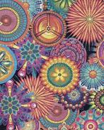 Jacquard Meubelstof Seventies Multicolor, Nieuw, Overige kleuren