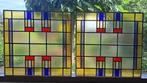 Art Deco Glas-in-loodraam (2) - 1920-1930