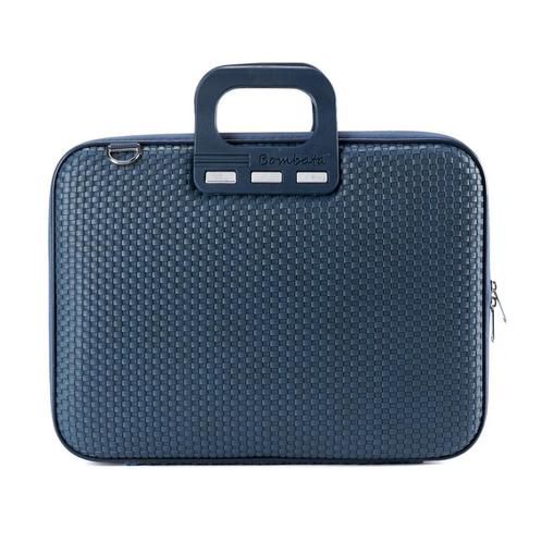 Bombata Trama Laptoptas Vlechtpatroon - 13 / 14 inch - Blauw, Computers en Software, Laptoptassen, Nieuw, Verzenden