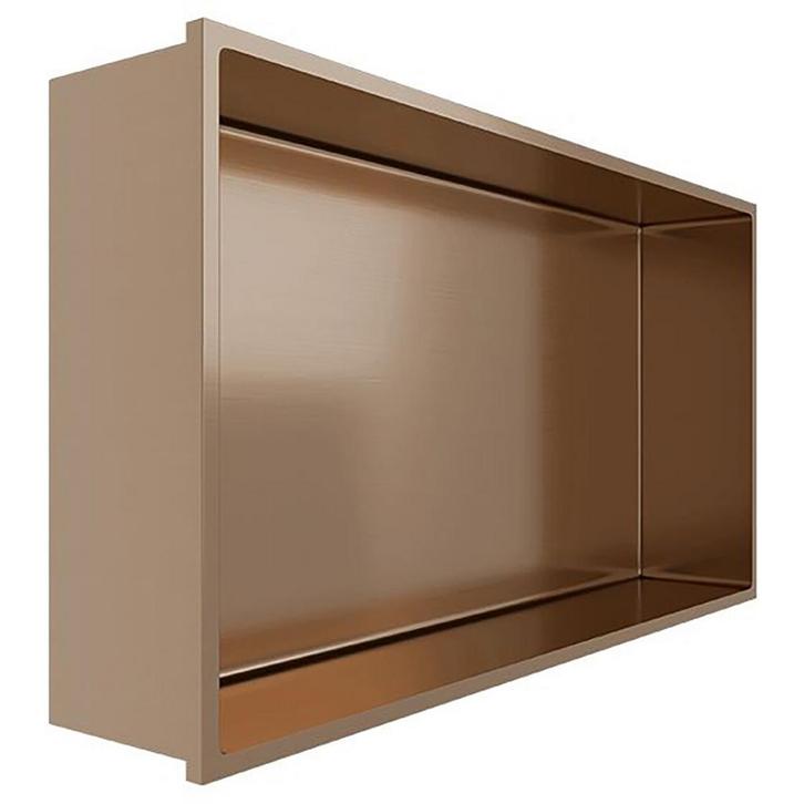 Inbouwnis - Leoni Nima - 30x60x10cm - Geborsteld Koper, Doe-het-zelf en Verbouw, Sanitair, Ophalen of Verzenden