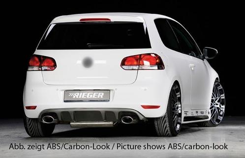 RS Look V2 Diffuser voor Volkswagen Golf 6 GTI / GTD, Auto-onderdelen, Carrosserie en Plaatwerk, Achter, Bumper, Nieuw, Volkswagen