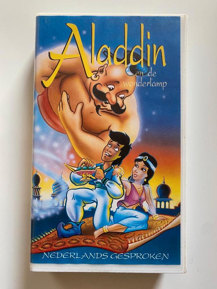 ALADDIN EN DE WONDERLAMP (VHS), Cd's en Dvd's, VHS | Film, Gebruikt, Verzenden
