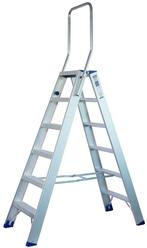 Dubbele Trap Maxall 6 treden, Verzenden, Nieuw, Trap, 2 tot 4 meter