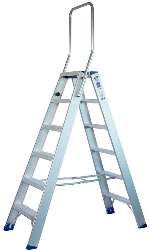 Dubbele Trap Maxall 6 treden, Doe-het-zelf en Verbouw, Ladders en Trappen, Trap, Nieuw, 2 tot 4 meter, Verzenden