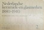 Nederlandse keramiek glasmerk 9789035210059, Boeken, Gelezen, M. Singelenberg - van der Meer, Verzenden
