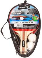 SportX - Tafeltennis Set Tas (3 sterren) | SportX -, Nieuw, Verzenden