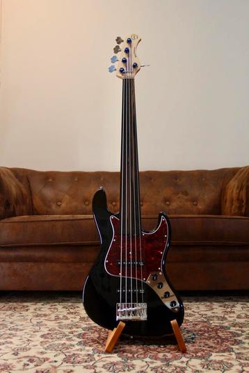 Sadowsky MetroExpress Vintage JJ Fretless 5 | Black beschikbaar voor biedingen