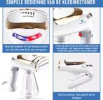 TibaGoods Luxe Kledingstomer - Handstomer - Stoomapparaat, Witgoed en Apparatuur, Stoomapparaten, Ophalen of Verzenden, Zo goed als nieuw