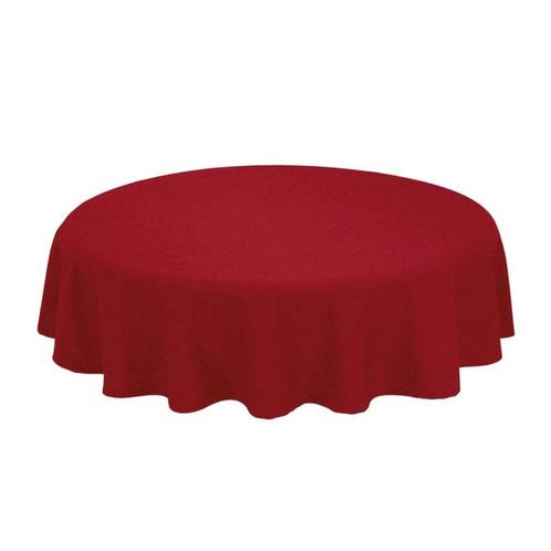 Tafelkleden Rond Red Rood 275cm Ø - Treb SP, Huis en Inrichting, Tafelkleden, Nieuw, Verzenden