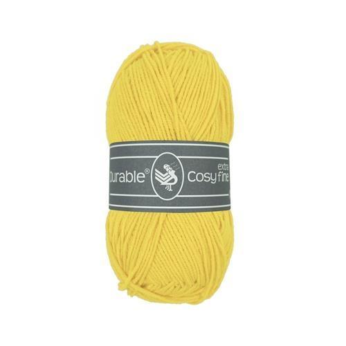 Durable Cosy Extra Fine 2180 Bright yellow, Hobby en Vrije tijd, Breien en Haken, Breien of Haken, Nieuw, Wol of Garen, Ophalen of Verzenden