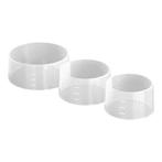 Rijstvorm kunststof - set 4 stuks - Ø7cm, Verzenden, Nieuw in verpakking