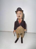 Schuco - Opwindbare Charlie Chaplin-grappige figuur met stok, Antiek en Kunst, Antiek | Speelgoed