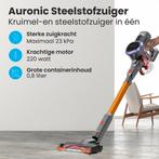 2dekans | Auronic Steelstofzuiger Draadloos - Zelfstaande, Witgoed en Apparatuur, Stofzuigers, Ophalen of Verzenden, Gebruikt