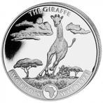 Congo Wildlife Giraffe 1 oz 2019 (30.000 oplage), Verzenden, Overige landen, Losse munt, Zilver