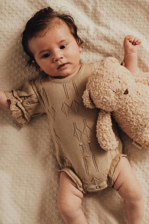 Cue meisjes bodysuit knit  Baje Maat 50, Kinderen en Baby's, Babykleding | Maat 56, Meisje, Nieuw, Ophalen of Verzenden