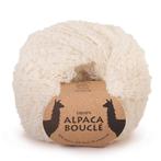 DROPS Alpaca Bouclé Uni Colour - 0100 naturel - Wol Garen, Ophalen of Verzenden, Nieuw