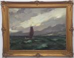 Jos Lussenburg (1889-1975) - Zeegezicht - Enkhuizen, Antiek en Kunst