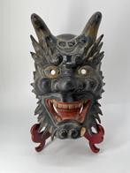 Noh masker - Hout, Verban de demonen van de dood, ziekte en