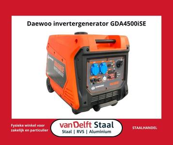 Daewoo invertergenerator GDA4500iSE 3.8kVA beschikbaar voor biedingen