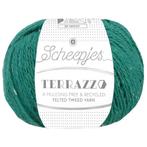 Scheepjes Terrazzo - 754 verde inglese - Gerecyclede Tweed, Hobby en Vrije tijd, Breien en Haken, Ophalen of Verzenden, Nieuw