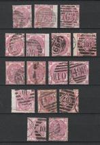 Groot-Brittannië 1865/1875 - Koningin Victoria, 3 d rood,, Postzegels en Munten, Postzegels | Europa | UK, Gestempeld