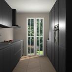 Zwarte greeploze keuken Hilo 84117, Verzenden, Nieuw