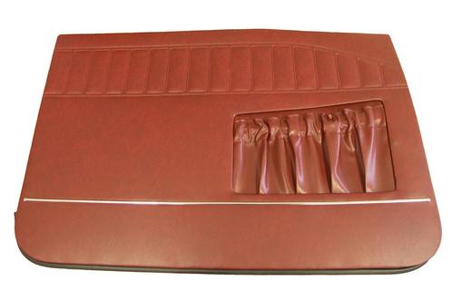 Volvo Bekleding Amazon 4D deurpaneel Rechtsvoor rood -1966 1, Auto-onderdelen, Interieur en Bekleding, Nieuw, Volvo, Verzenden