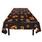 Halloween Tafelkleed Creepy Pumpkin 1,8m, Verzenden, Nieuw