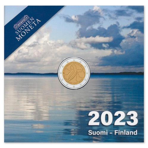 Finland 2 Euro Natuurbescherming 2023 Proof, Postzegels en Munten, Munten | Europa | Euromunten, Verzenden