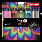 Viltstift STABILO Pen 68/24 Arty medium assorti etui à 24 st, Diversen, Ophalen of Verzenden, Nieuw