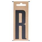 Seilflechter Letter Etiket / Sticker R - Hoogte 10 cm, Nieuw, Ophalen of Verzenden