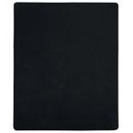 2x Zwart Katoenen Hoeslaken 140x200 - - Retourdeal - Comf..., Huis en Inrichting, Slaapkamer | Beddengoed, Overige maten, Nieuw
